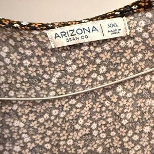 Arizona Jean Co Floral Top XXL